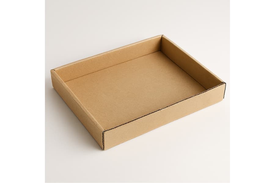 Ảnh: khay đệm carton truyền thống